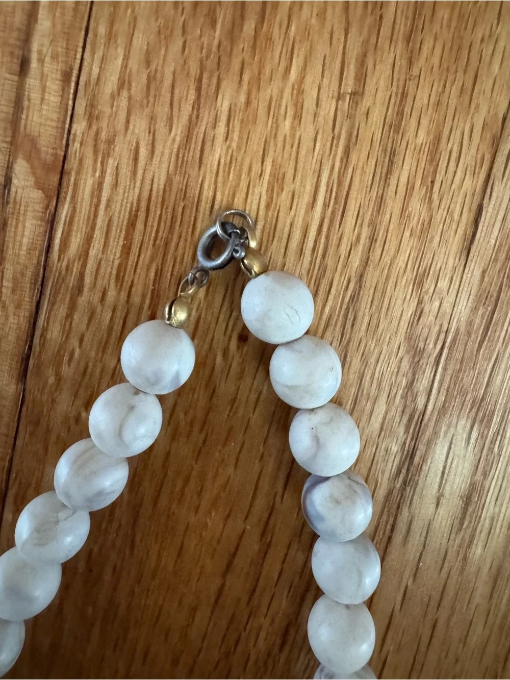 Vintage Statement Bead Necklace – Unbranded